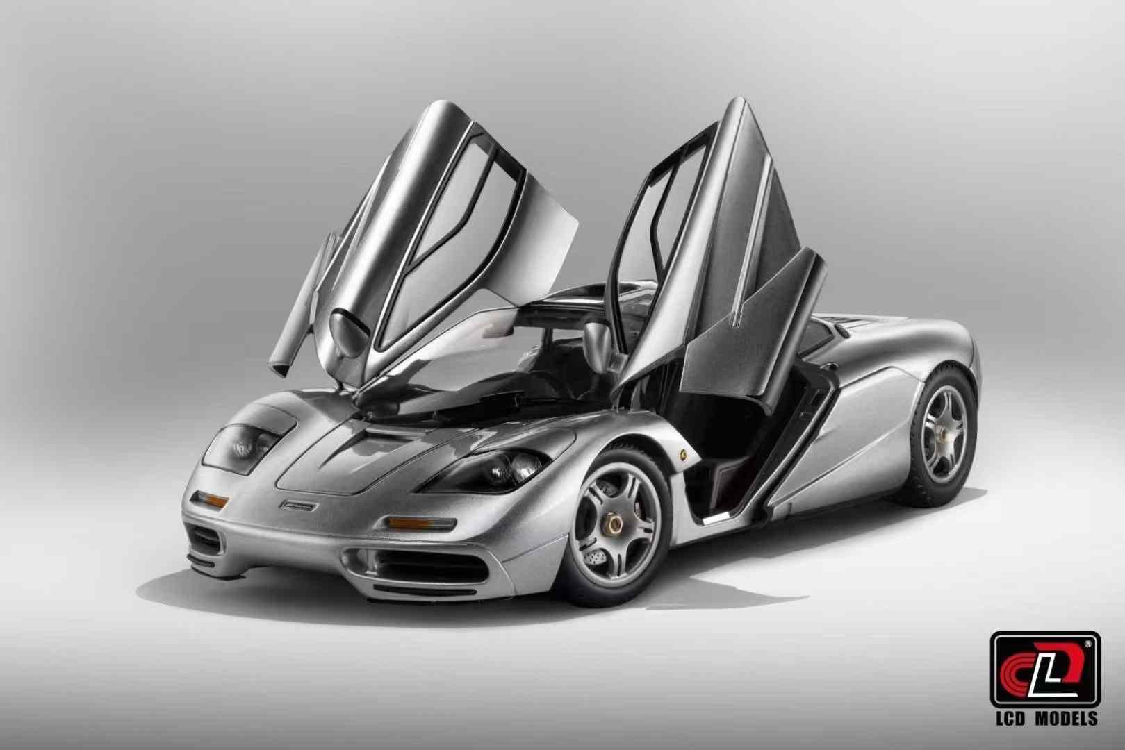 Pre Order) LCD Models McLaren F1 XP5 1/18 Silver – IronCookie Diecasts