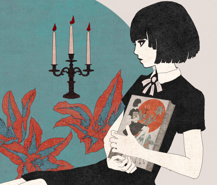 角川ホラー文庫 装画 文庫版『作者不詳』 - イラストレーターズ通信