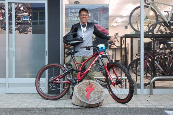 2024/5/15-19】MTBダウンヒル世界マスターズ選手権で三山孝幸選手が