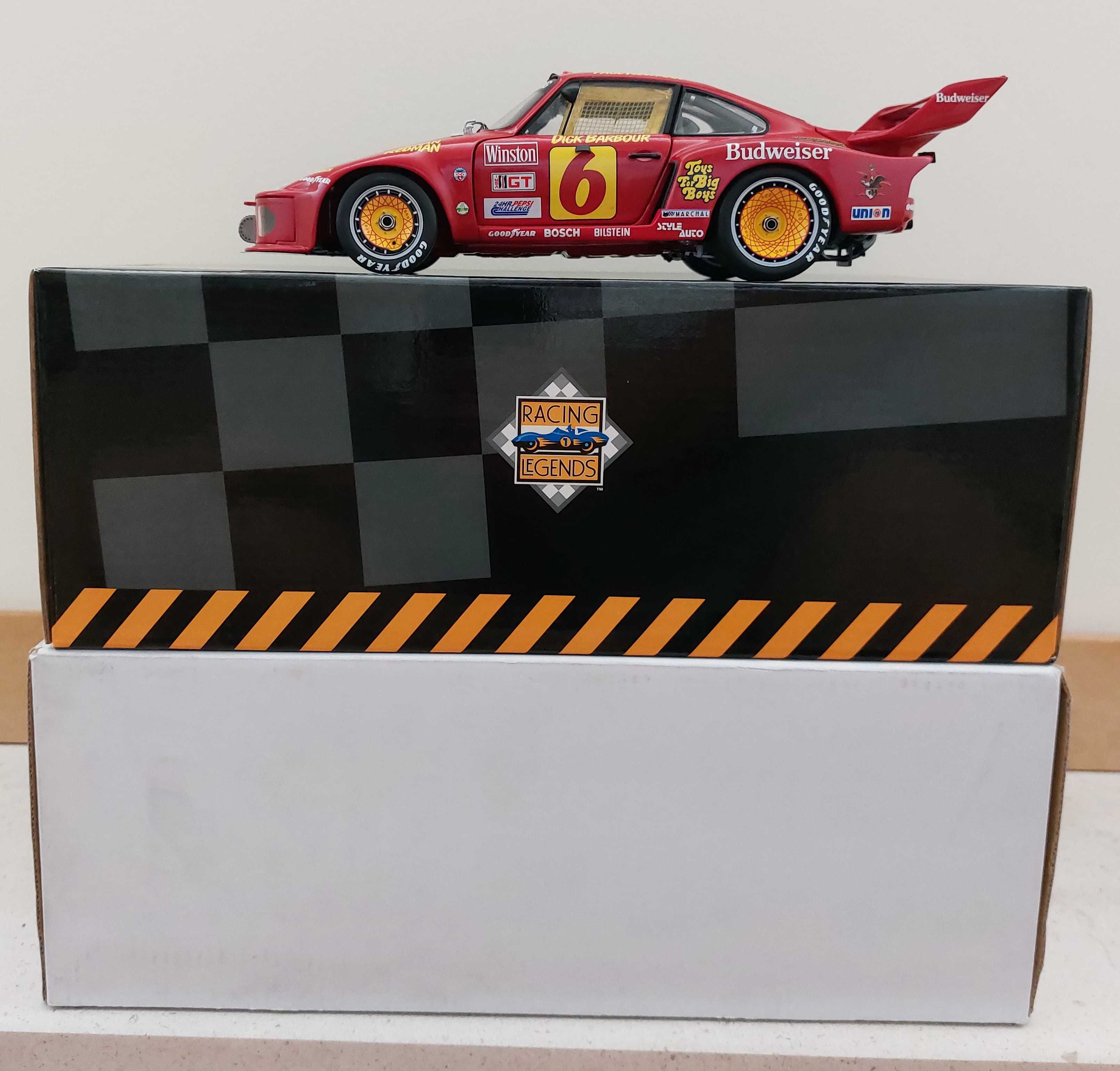 Miniatura Porsche 935 Turbo #6 Budweiser 1979 EXOTO 1:18 Póvoa De