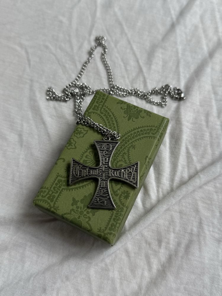 ERD Enfants Riches Deprimes Silver Cross Necklace: 1 560 грн