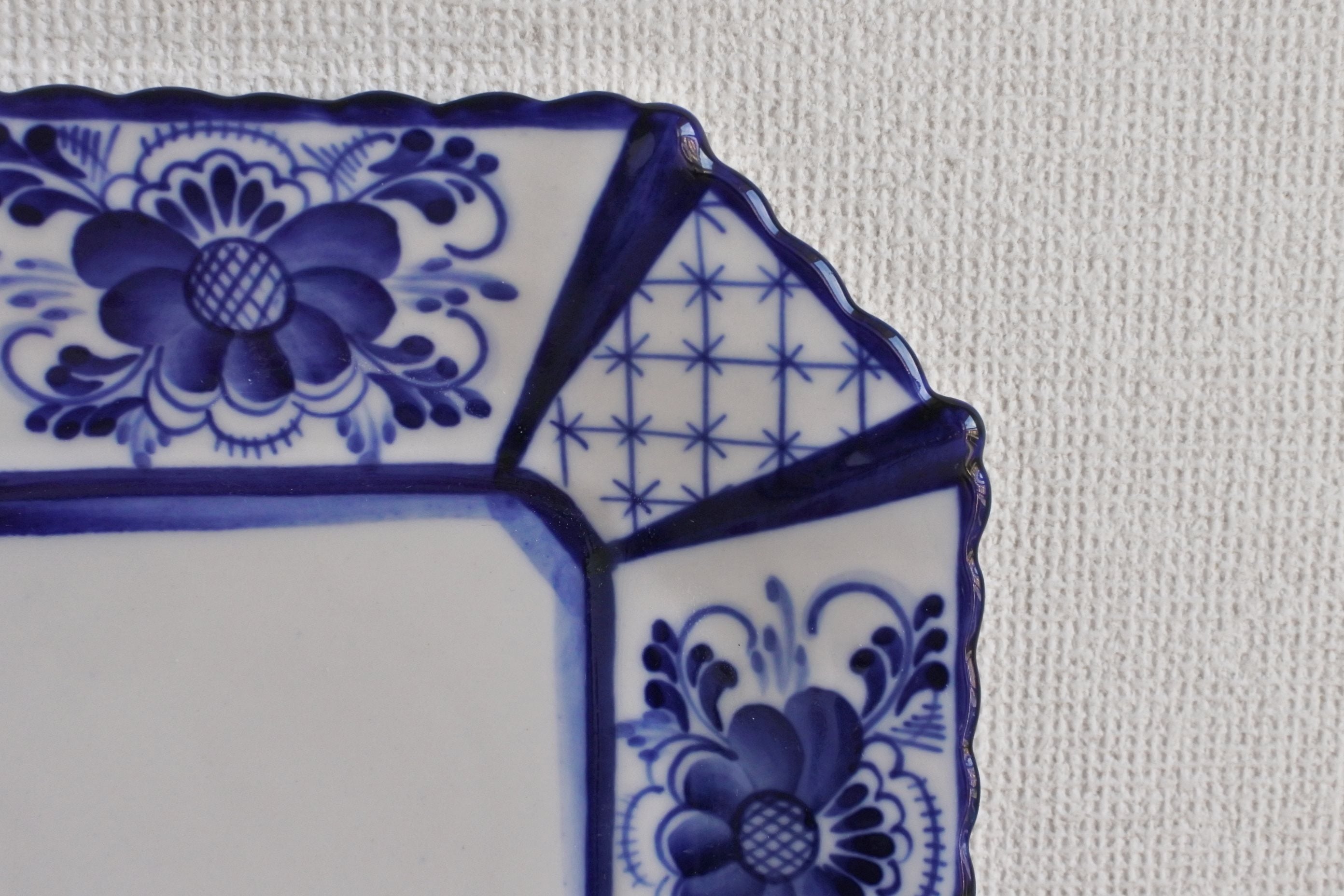 グジェリ陶器 カップ ソーサー ケーキ皿 3点セット ロシアの食器