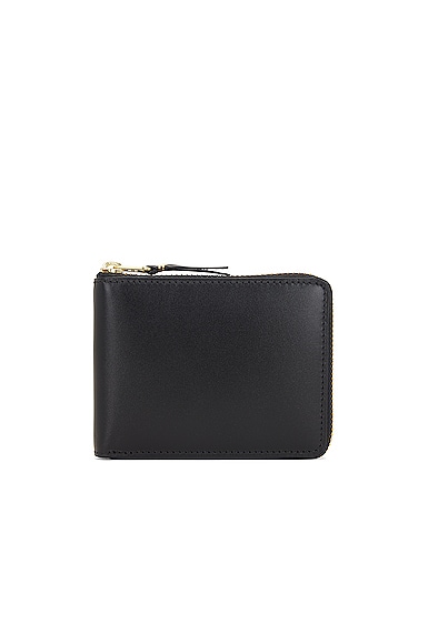 COMME des GARCONS Classic Leather Zip Wallet in Black | FWRD