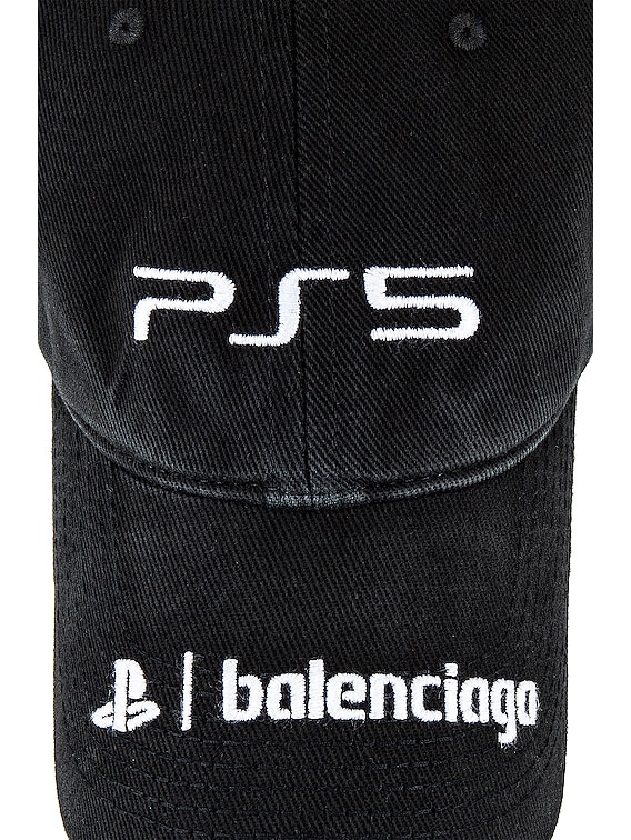 Balenciaga Hat PS5 in Black & White | FWRD