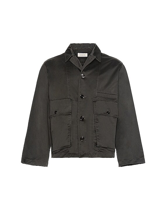 Lemaire Boxy Blouson in Dark Slate Green | FWRD