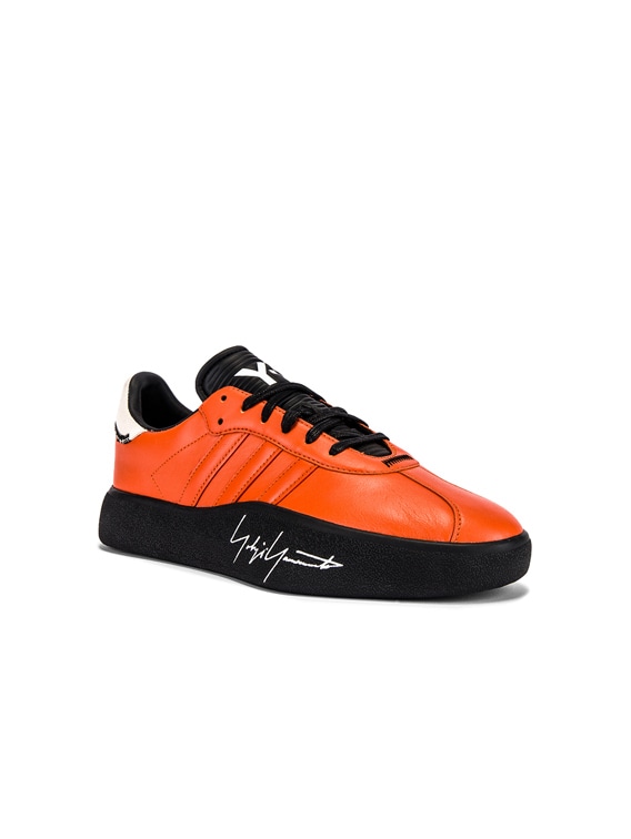 Y-3 Tangutsu Football in Orange Y3 & Black Y3 & White | FWRD