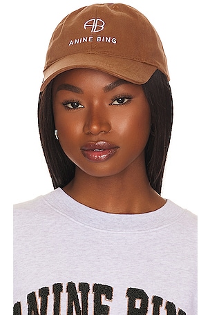 ANINE BING JEREMY キャップ - Washed Navy | REVOLVE