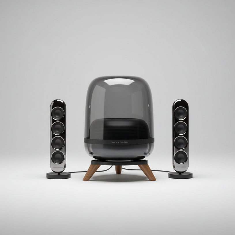 Harman Kardon Soundsticksデスクスピーカースタンドホルダー