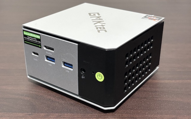 GMKtecのミニPC「M8」をレビュー（Ryzen 5 PRO 6650H、USB4とOCuLink