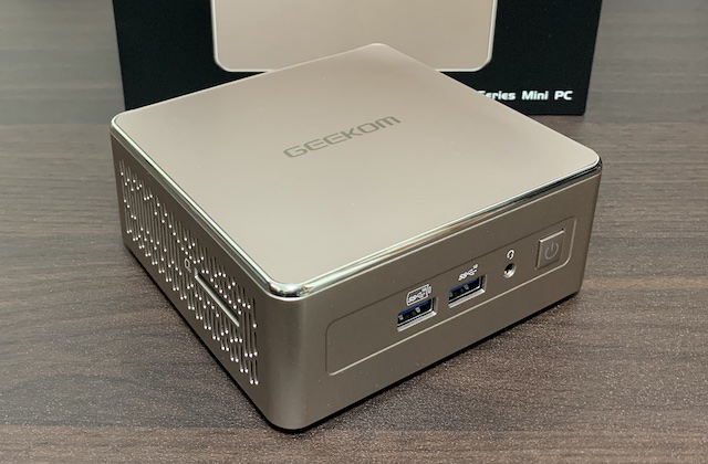 Ryzen7 5800H搭載 GEEKOMのミニPC「A5」のレビューと性能を計測