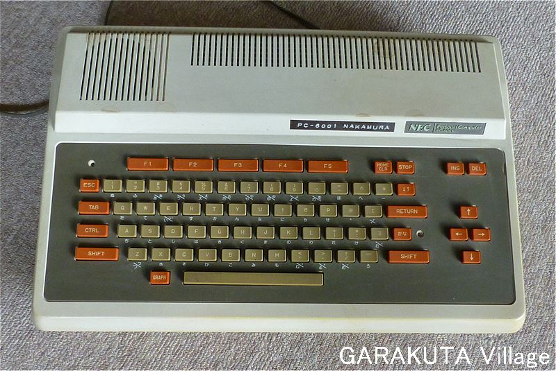 😀 PC-6001 パソコン（パピコン） NEC