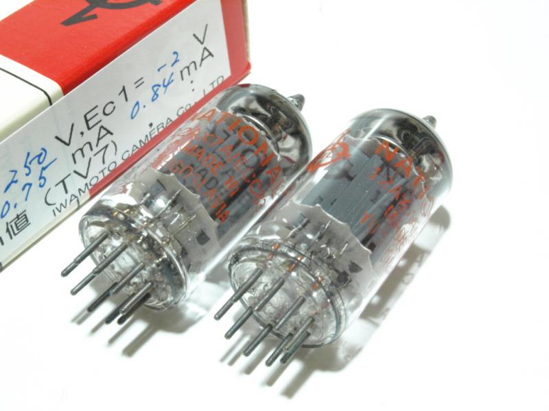 カメラのいわもと：真空管 12AX7、ECC83、同等管、類似管商品在庫一覧