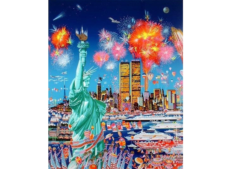 ヒロ・ヤマガタ シルクスクリーン 自由の女神】絵画の買取実績一覧