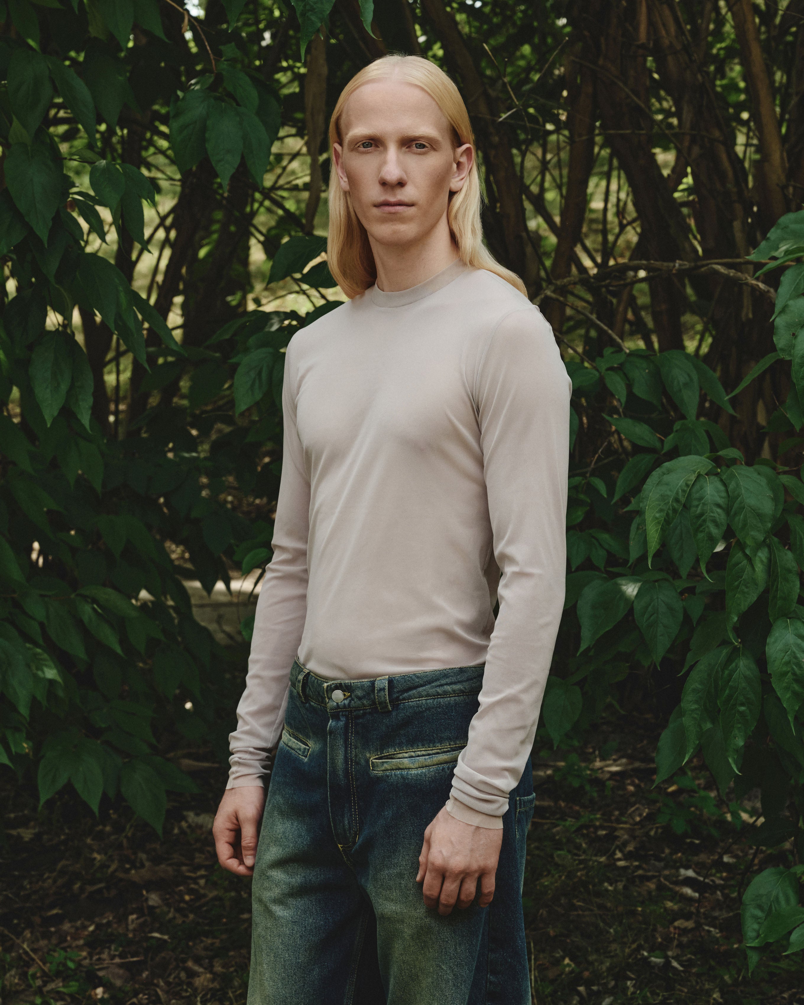 SHEER MESH TURTLENECK – THEO