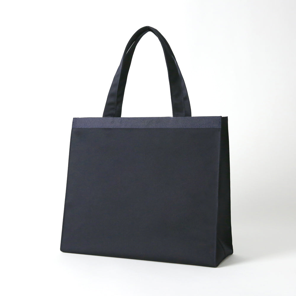 B4対応】 お受験濃紺大型サブバッグ