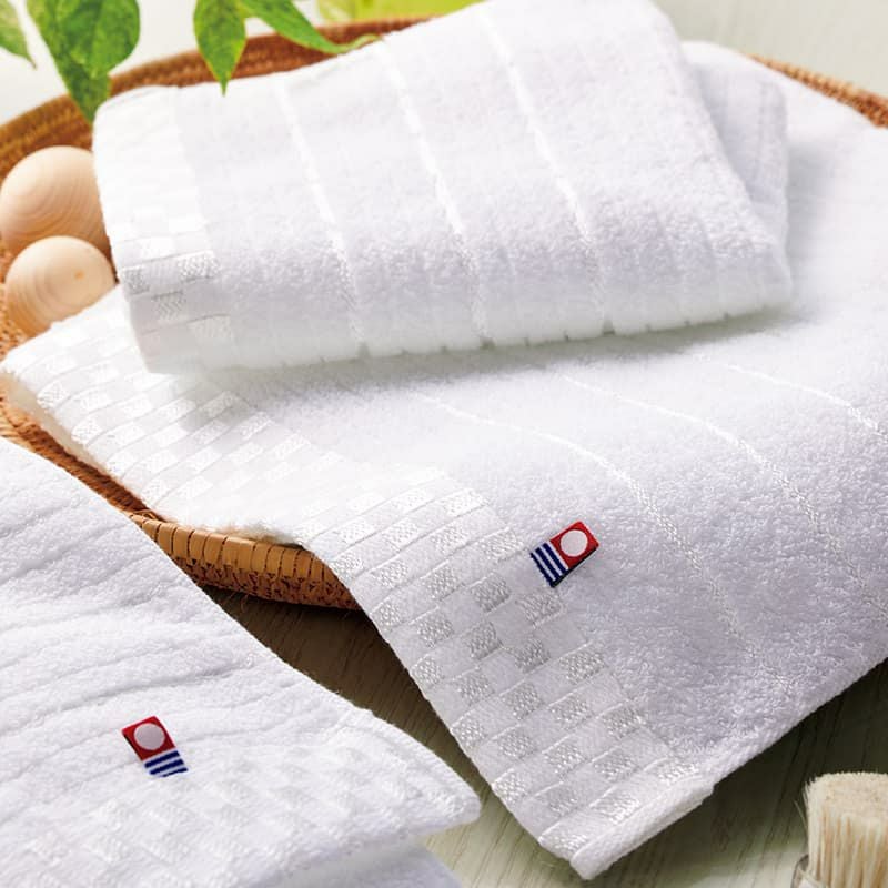 しろきらりフェイスタオル|業務用タオル専門店いとへん