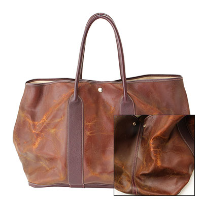 エルメス ガーデンパーティ アマゾニア ブラウン 劣化あり ジャンク