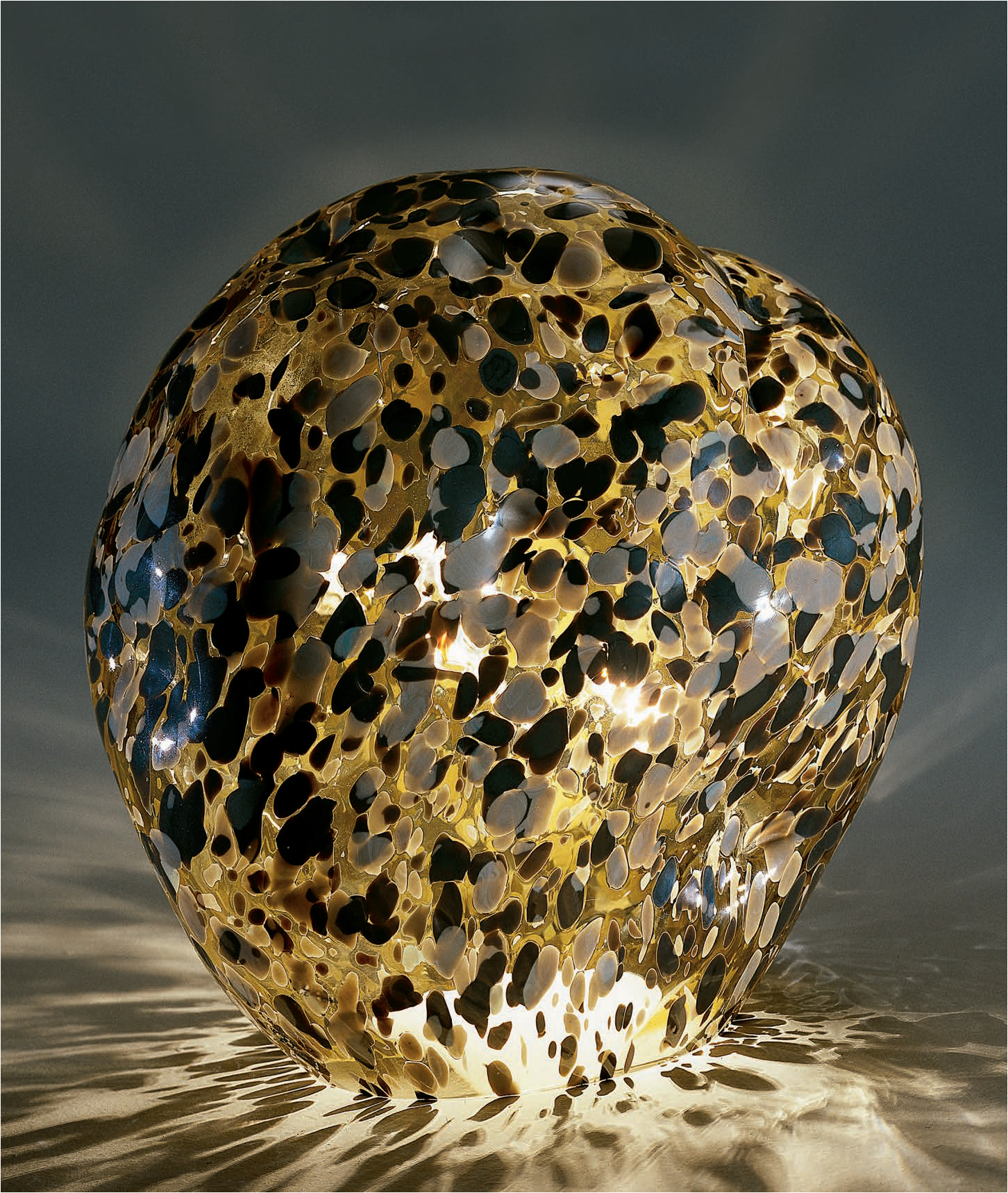 VENINI】ヴェニー二 Sasso ベネチアングラス製 ランプシェード