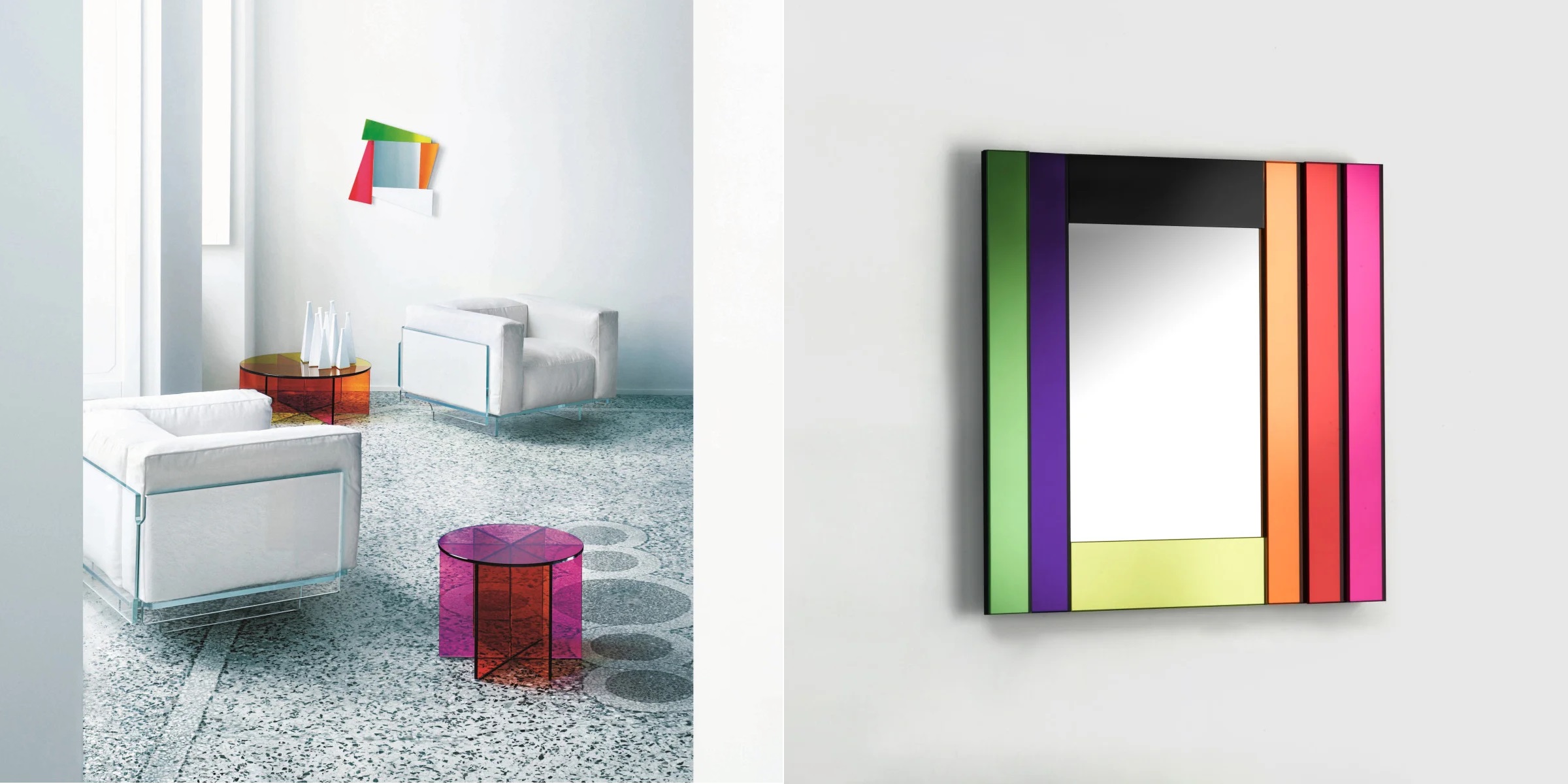 倉俣史朗 ガラステーブルイタリア Glass Table by Shiro Kuramata for