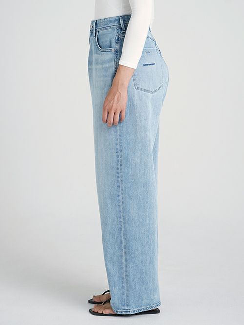 YANUK ヤヌーク デニムパンツ ルーズストレート JOAN 【全2色】 FVB