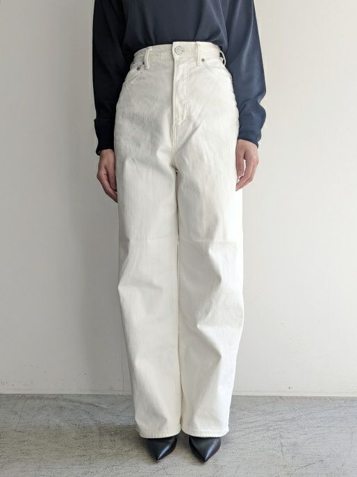 SALE】YANUKヤヌーク ホワイトデニムパンツ JOAN AWH(WHITE)57134228