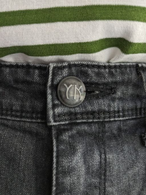 YANUKヤヌーク パンツ LILITH ワイドストレート MFG(GRAY)57141079