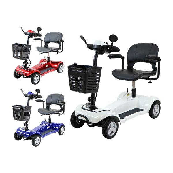 電動シニアカート 選べるカラー 電動カート シルバーカー サイドミラー