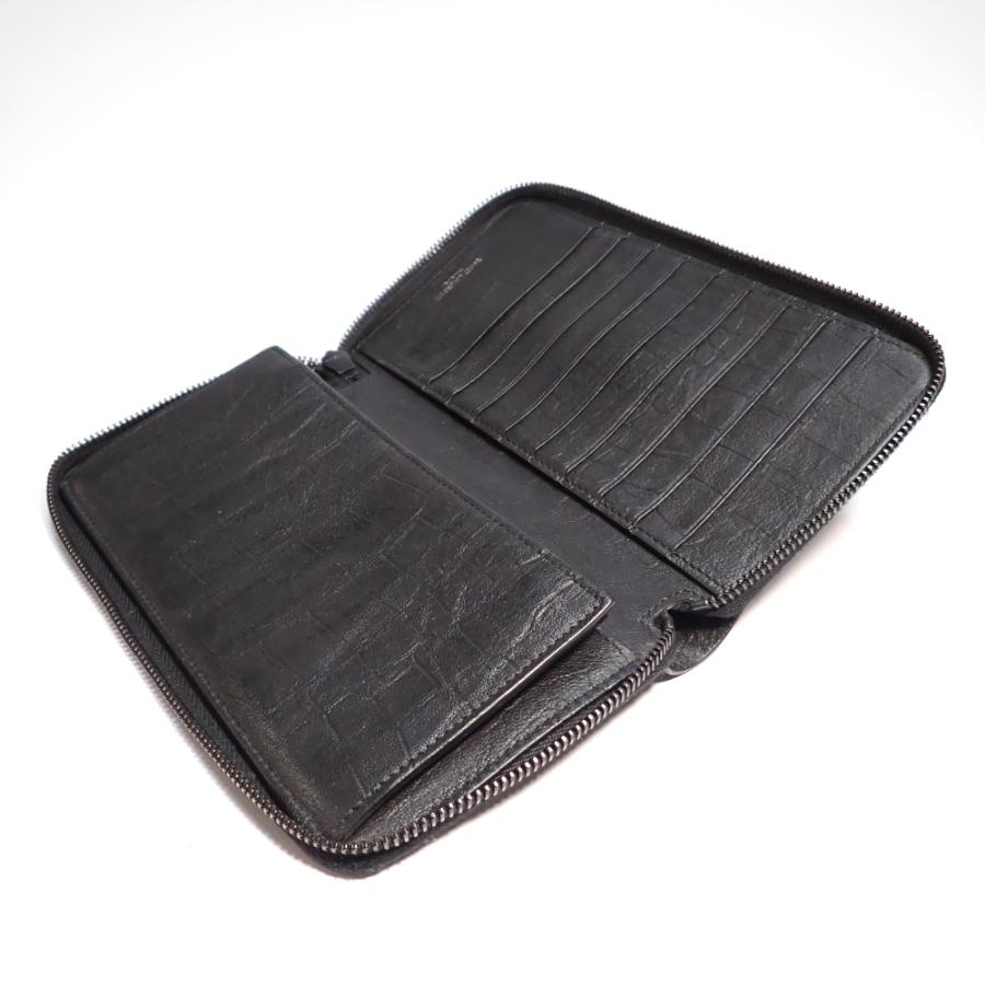 SAINT LAURENT 【SAINT PARIS】サンローラン パリ YSL クロコ型押し