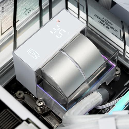 PCCOOLER CPS DS360 AIO液冷CPUクーラー 360mmラジエーター デジタル