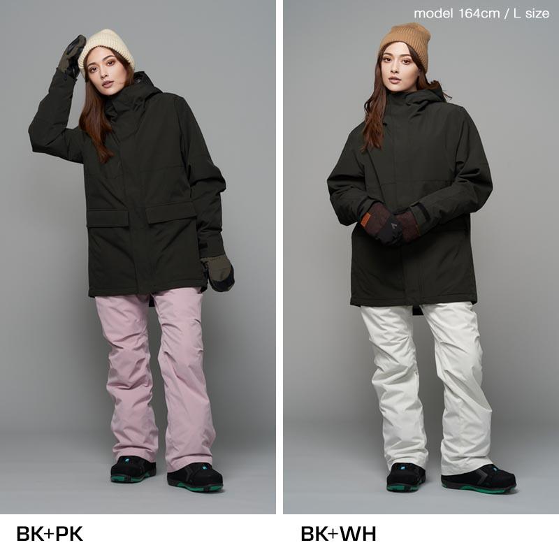 43DEGREES スノーボードウェア スキーウェア レディース 上下セット