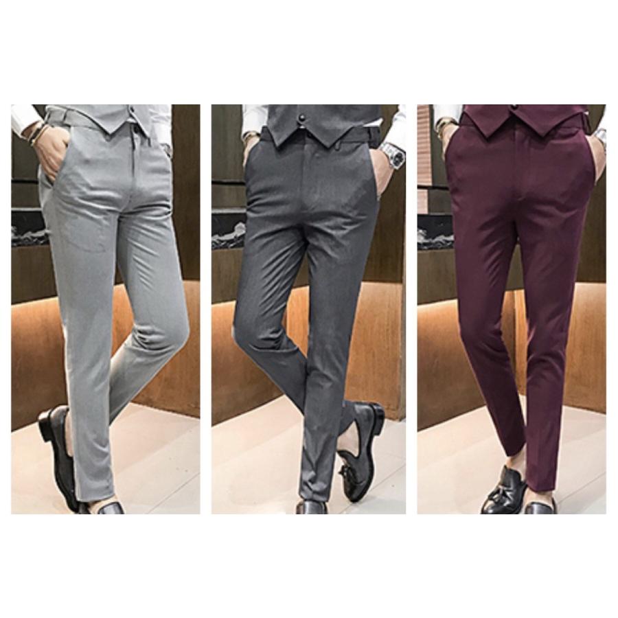 スーツ セットアップ ビジネス ベスト ジャケット パンツ 3点セット