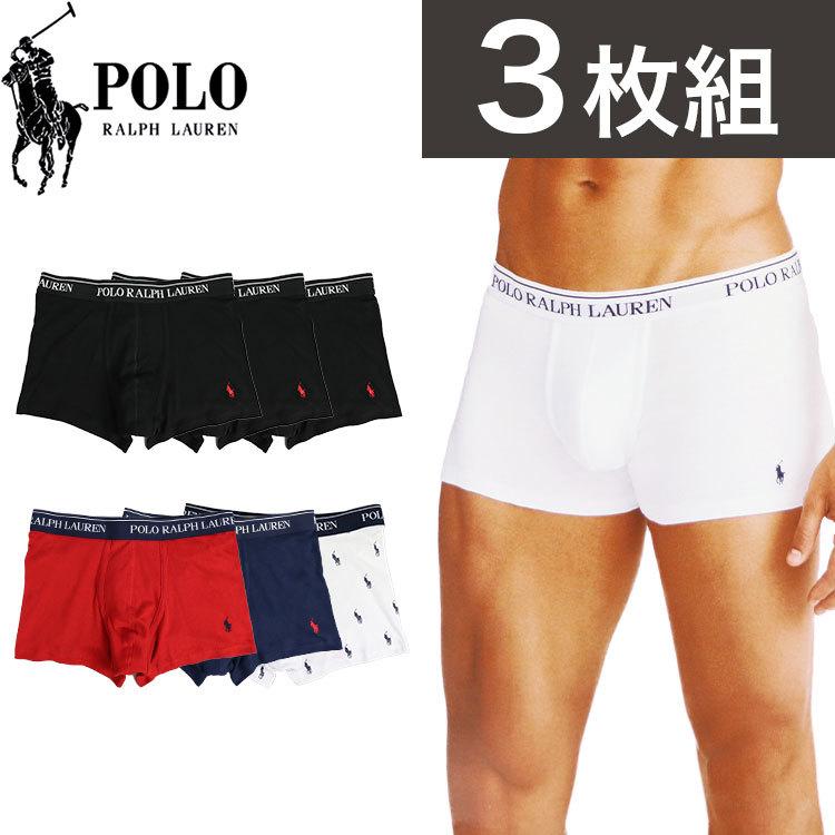POLO RALPH LAUREN（ポロ・ラルフローレン） 3枚組 ボクサーパンツ
