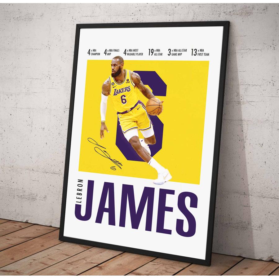 ポスター 【 NBA レブロン・ジェームズ / LeBron James 】poster