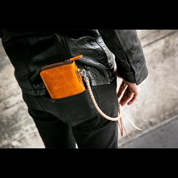 長財布 ロングウォレット メンズ イタリアンレザー カジュアル