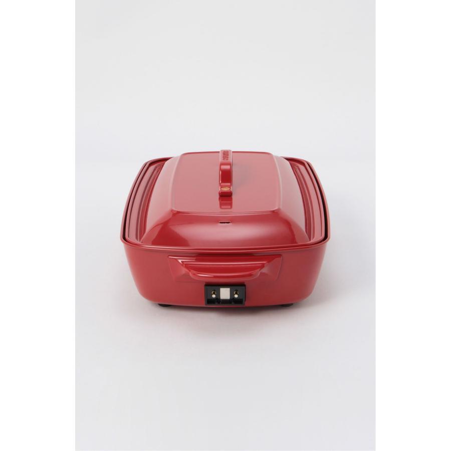 BRUNO（ブルーノ） ホットプレート グランデサイズ レッド 他 ホワイト