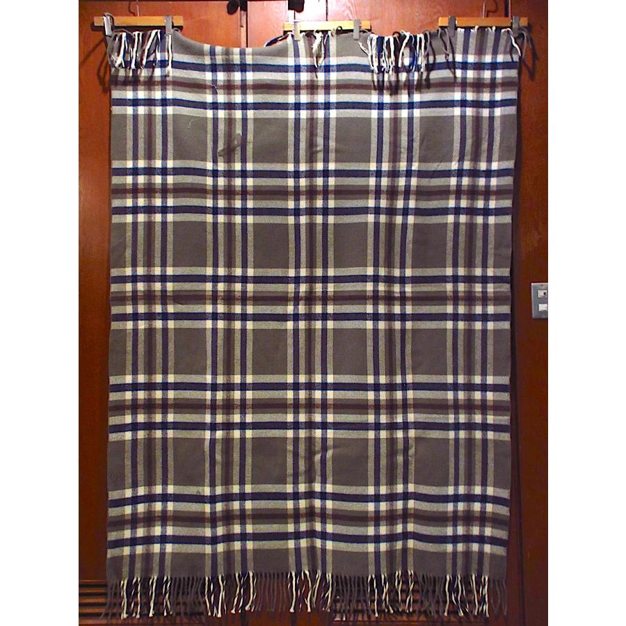 ビンテージ30's○PENDLETONチェックウールブランケットsize約180cm