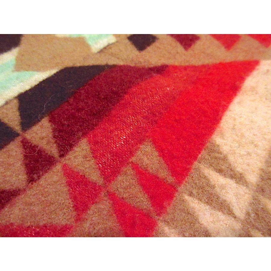 ビンテージ20's30's○PENDLETONネイティブ柄ウールブランケット約186cm