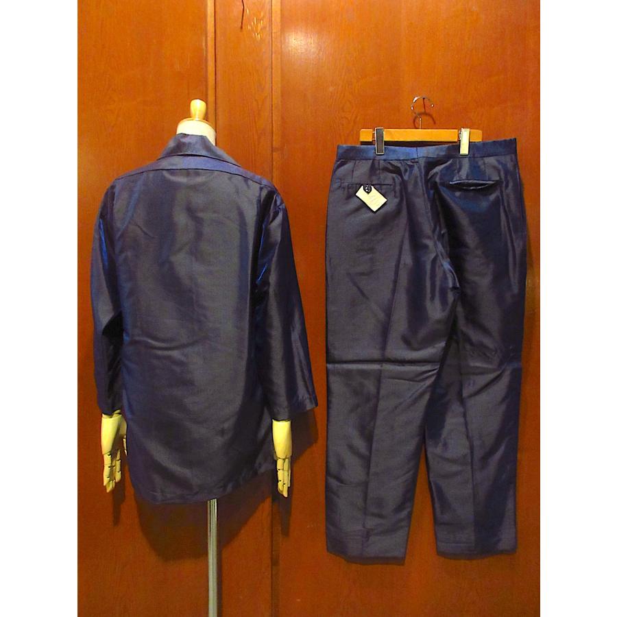 ビンテージ60's70's○ベトナムミリタリーベーステーラーツーピース紺