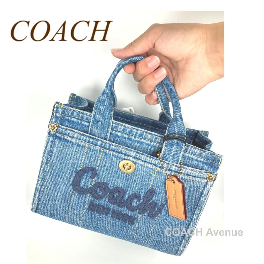 COACH（コーチ） 遂にミニサイズ登場 COACH CZ100 デニム カーゴ