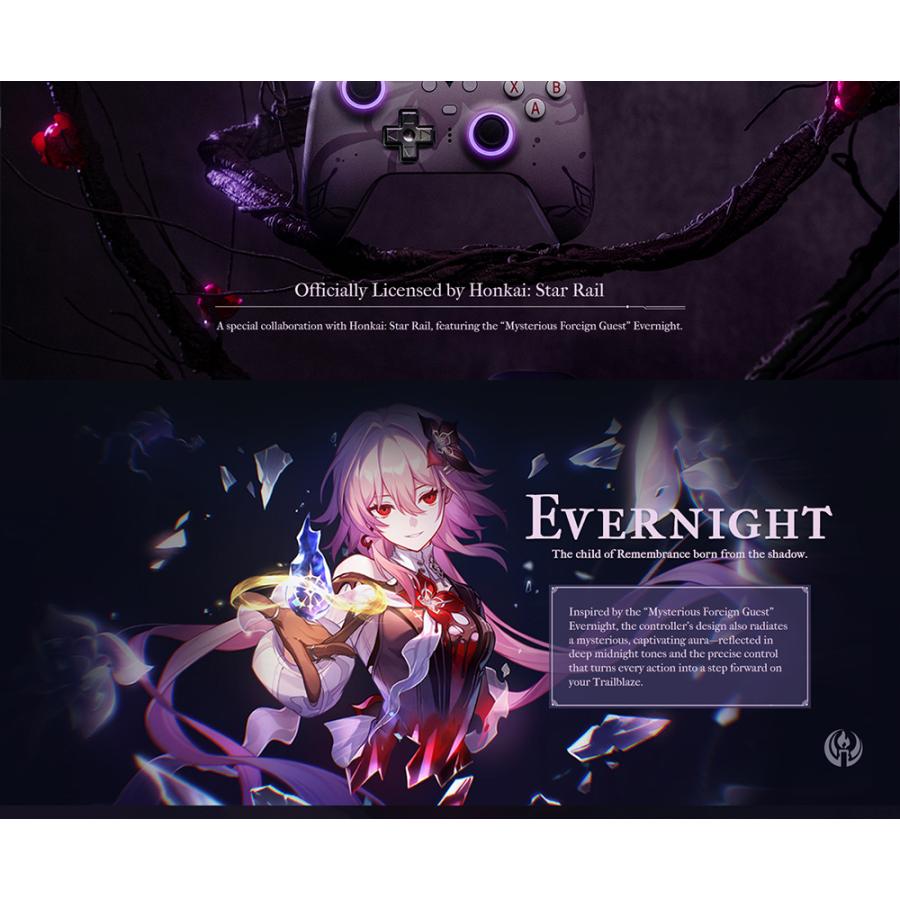 8BitDo 【8BitDo × 崩壊：スターレイル 長夜月コラボ】 Ultimate 2