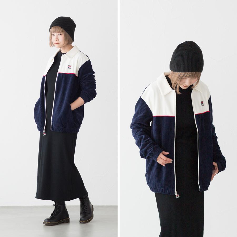 FILA（フィラ） US企画 ジェラルド ベロア ジャケット FILA Gerardos