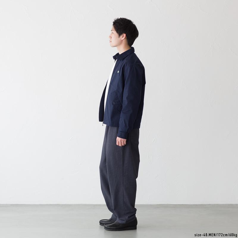 LACOSTE（ラコステ） ジップアップ ストレッチ ハリントンジャケット