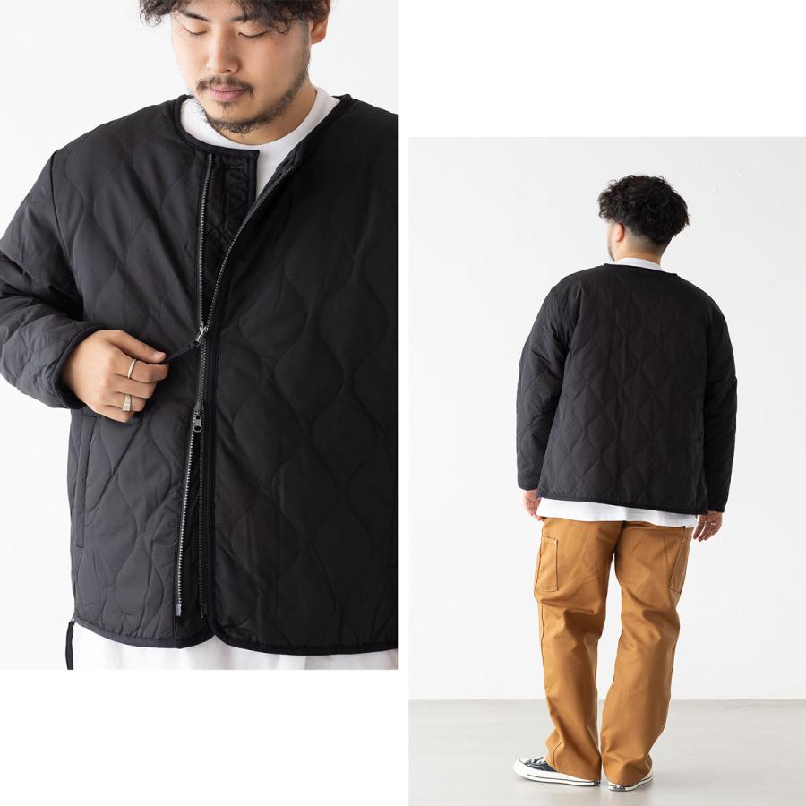 TAION（タイオン） ミリタリー リバーシブル クルーネック ダウン