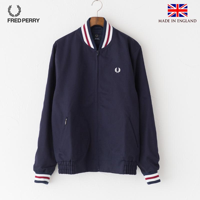 フレッドペリー 英国製 テニス ボンバージャケット FRED PERRY J7322