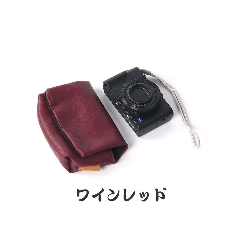 SONY ソニー VLOGCAM ZV-1F ケース PUレザー かばん/鞄 ポーチ カバン