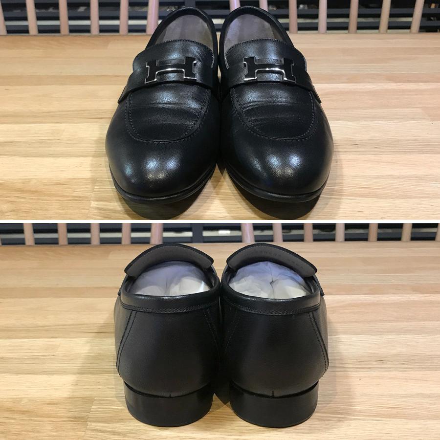 HERMES（エルメス） 【新品同様】エルメス モカシンパリ ローファー