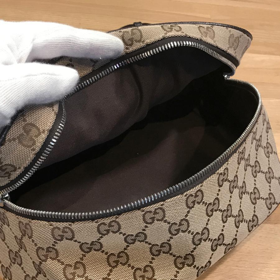 GUCCI（グッチ） 【超美品】グッチ GG柄 GGキャンバス ボディバッグ