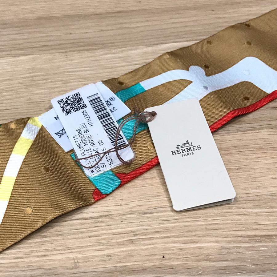 HERMES（エルメス） 【新品未使用】エルメス ツイリー プリュムティ
