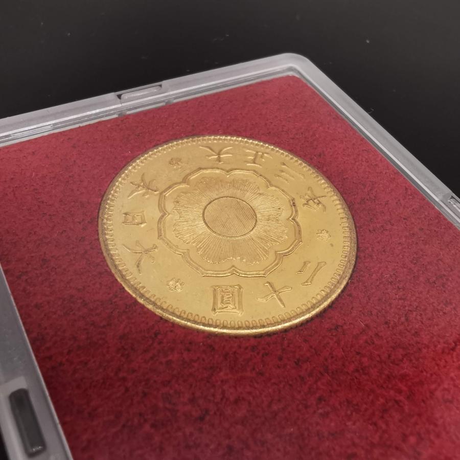 近6）日本 新20円金貨 大正3年 鑑定済 日本貨幣商協同組合鑑定 極美品