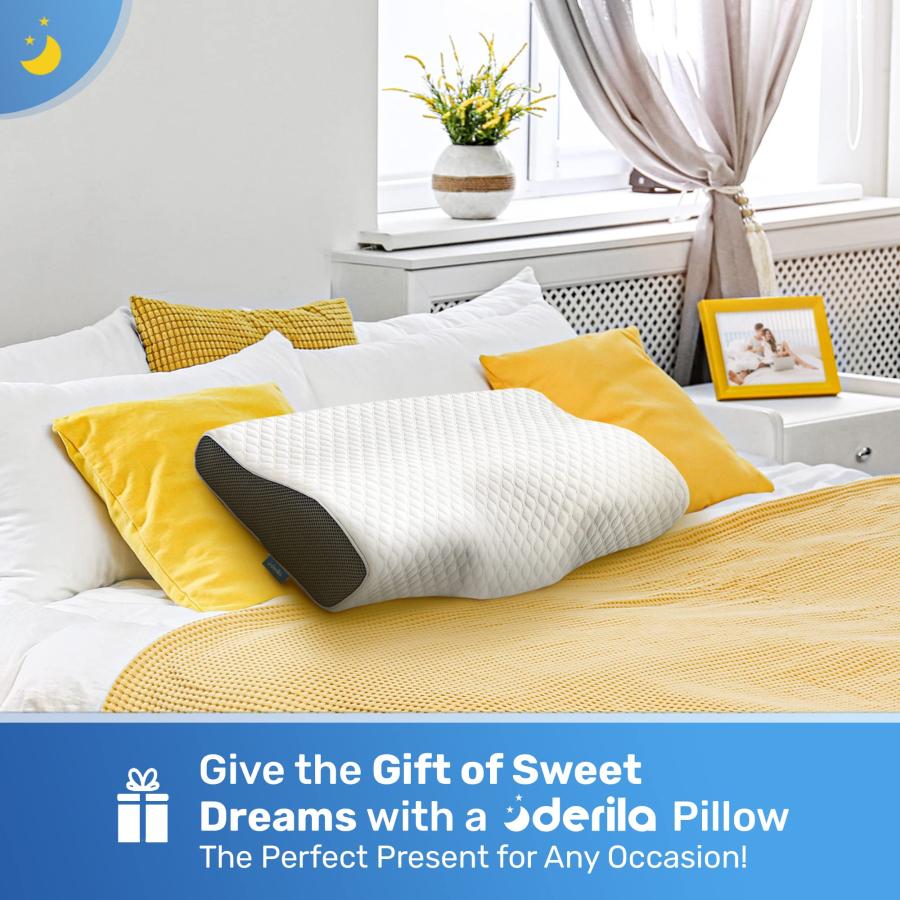 Derila デリラ 枕 頸部ネックピロー 睡眠用 人間工学に基づいたネック